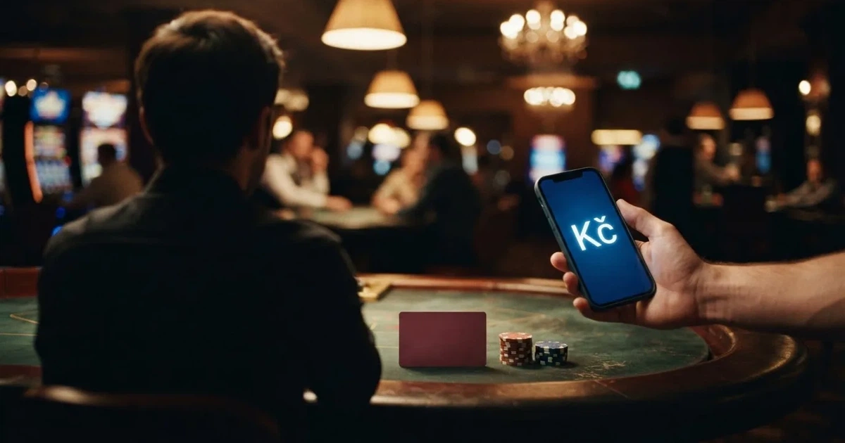 Platební karta a mobilní telefon zobrazující logo NeteraPay na pozadí online casina